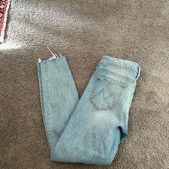 MOTHER Looker Ankle Fray Jeans - Picture 10 of 10